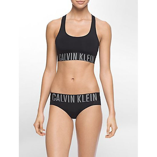 Conjunto Sujetador y Slip Calvin Klein Mujer Negro - Haga un click en la imagen para cerrar